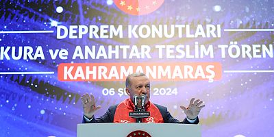 CUMHURBAŞKANI ERDOĞAN KAHRAMANMARAŞ’A GELİYOR