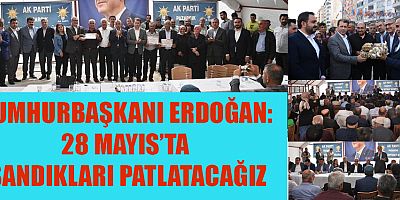 CUMHURBAŞKANI ERDOĞAN: KAHRAMANMARAŞ HER ZAMAN OLDUĞU GİBİ YİNE CEVABINI VERECEK