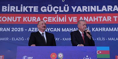 CUMHURBAŞKANI İLHAM ALİYEV: AZERBAYCAN’DA SİZİN 10 MİLYON KARDEŞİNİZ VAR