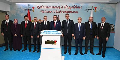 CUMHURBAŞKANI YARDIMCISI YILMAZ’DAN BÜYÜKŞEHİR’E ZİYARET