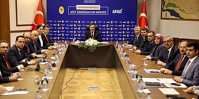 CUMHURBAŞKANI YARDIMCISI YILMAZ’LA YENİ KAHRAMANMARAŞ’IN İNŞA SÜREÇLERİ DEĞERLENDİRİLDİ