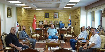CUMHURİYET BAŞSAVCISI TİRYAKİ’DEN KSÜ REKTÖRÜ YASIM’A ZİYARET