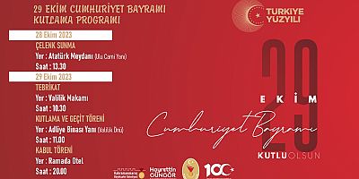 CUMHURİYET’İN 100. YILI COŞKUYLA KUTLANACAK