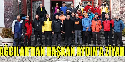 DAĞCILAR, BAŞKAN AYDIN’I ZİYARET ETTİ