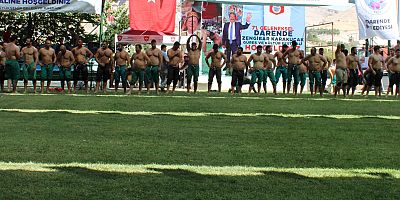 DARENDE’DE ZENGİBAR KARAKUCAK GÜREŞ VE KÜLTÜR FESTİVALİ COŞKUSU