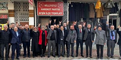DEMİRÖZ AFŞİN İLÇE BAŞKANLIĞI’NI ZİYARET ETTİ