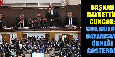 DEPREM BÖLGESİ BELEDİYE BAŞKANLARI KAHRAMANMARAŞ’TA BİR ARAYA GELDİ