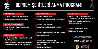 DEPREM ŞEHİTLERİ, ASRIN FELAKETİNİN YIL DÖNÜMÜNDE 11 İLÇEDE ANILACAK
