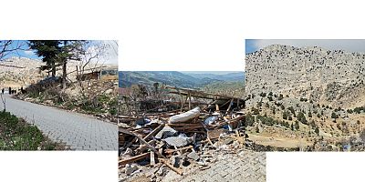 DEPREMDE KAYALARIN ZARAR VERDİĞİ MAHALLE İÇİN HAREKETE GEÇİLDİ 