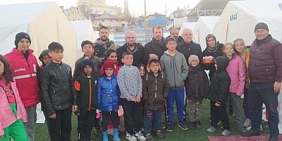 DEPREMZEDE MIRAÇ' A ÇADIRDA DOĞUM 
