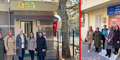 DEVA PARTİLİ KADINLAR 5 ARALIK KADINLAR GÜNÜNDE SEÇİLMİŞ KADIN MUHTARLARI ZİYARET ETTİ