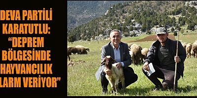 DEVA PARTİLİ KARATUTLU: “YETİŞTİRİCİ SAYISI %50 AZALDI, BARINAKLAR HARABEYE DÖNDÜ”