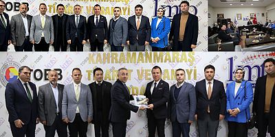 DEVA PARTİSİ'NDEN KMTSO BAŞKANI BULUNTU'YA HAYIRLI OLSUN ZİYARETİ
