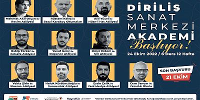 DİRİLİŞ SANAT MERKEZİ’NDE KAYITLAR BAŞLADI!