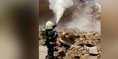 DOĞALGAZ PATLAMASI KORKUTTU