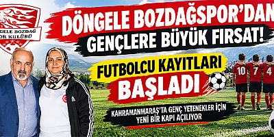 DÖNGELE BOZDAĞSPOR'DAN GENÇLERE ÇAĞRI: YETER Kİ SPORA BAŞLAYIN!