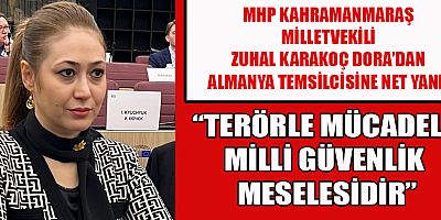 DORA: “TÜRKİYE’NİN TERÖRLE MÜCADELE STRATEJİSİ, MİLLİ GÜVENLİK GEREKLİLİĞİDİR”