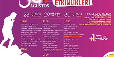 DOWN SENDROMLU ÖĞRENCİLERDEN ZAFER BAYRAMI GÖSTERİLERİ PİAZZA’DA