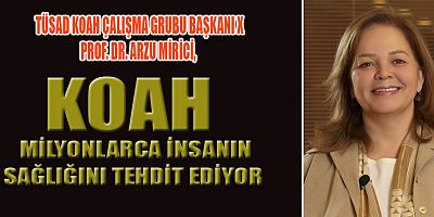 DR. ARZU MİRİCİ: KOAH’A YAKALANMA YAŞI GİDEREK DÜŞÜYOR