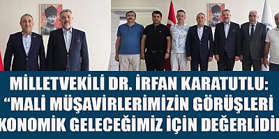 DR. İRFAN KARATUTLU: ORTAK AKILLA YÖNETİLEN BİR EKONOMİ MÜMKÜN
