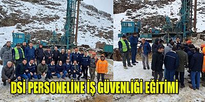 DSİ’DEN YENİ PERSONELİNE UYGULAMALI EĞİTİM