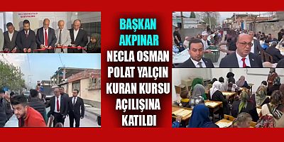 DULKADİROĞLU BELEDİYE BAŞKANI MEHMET AKPINAR: 