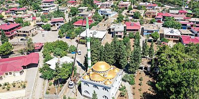 DULKADİROĞLU BELEDİYESİ EKİPLERİ TEVEKKELİ CAMİİ’NİN HASARINI ONARDI
