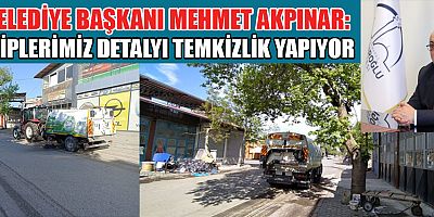 DULKADİROĞLU BELEDİYESİ’NDEN BAYRAM TEMİZLİĞİ