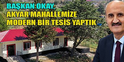 DULKADİROĞLU BELEDİYESİ’NİN AKYAR SOSYAL TESİSİ HİZMETE HAZIR