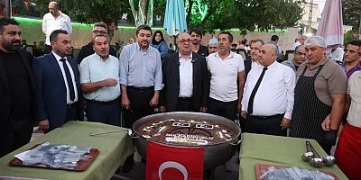 DULKADİROĞLU BELEDİYESİNDEN MUHTEŞEM AŞURE  ETKİNLİĞİ