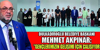DULKADİROĞLU GENÇLİK MERKEZLERİNDE KURSLAR SONA ERDİ