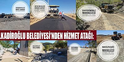 DULKADİROĞLU’NDA MAHALLE MAHALLE HİZMET SEFERBERLİĞİ