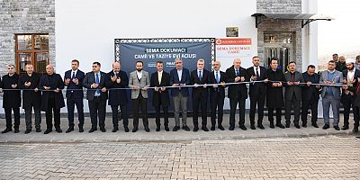 DULKADİROĞLU’NDA SEMA DOKUMACI CAMİİ VE TAZİYE EVİ’NİN AÇILIŞI GERÇEKLEŞTİRİLDİ