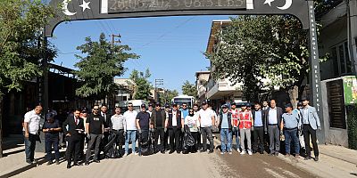 DULKADİROĞLU’NDA TEMİZLİK SEFERBERLİĞİ BAŞLADI