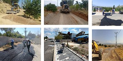 DULKADİROĞLU’NDA YOL BAKIM VE ONARIM ÇALIŞMALARI SÜRÜYOR