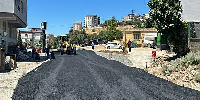 DULKADİROĞLU’NDAN ASLANBEY MAHALLESİ’NDE ASFALT ÇALIŞMASI