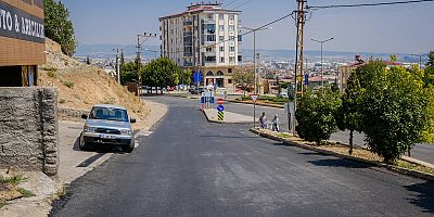 DULKADİROĞLU’NDAN ASLANBEY MAHALLESİNDE ASFALT ÇALIŞMASI