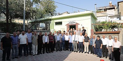 DULKADİROĞLU’NDAN ÇOMAK DEDE TÜRBESİ’NDE ÇEVRE DÜZENLEMESİ