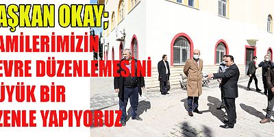 DULKADİROĞLU’NDAN HACI SAADET CAMİ’NE ÇEVRE DÜZENLEMESİ