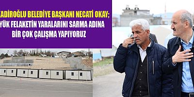 DULKADİROĞLU’NUN KONTEYNIR ÇARŞILARI HAZIR