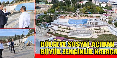 DULKADİROĞLU ŞELALE PARK YAPIMINDA SONA GELİNDİ