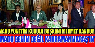 KAHRAMANMARAŞ'TAN ÇIKAN DÜNYA MARKASI MADO ENDONEZYA’DA 100 ŞUBE AÇACAK