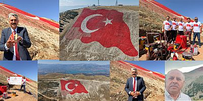 DÜNYANIN EN BÜYÜK TÜRK BAYRAĞI, YENİDEN İLK GÜNKÜ GÖRKEMİNE KAVUŞTU