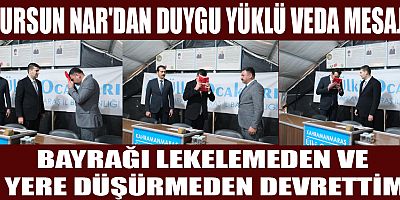 DURSUN NAR  NEFSİME DEĞİL, TEŞKİLATÇILIĞIMA SADIK KALDIM