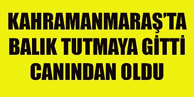 DÜŞTÜĞÜ DEREDE HAYATINI KAYBETTİ