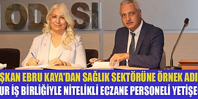 EBRU KAYA: “ECZACILIK MESLEĞİNE GÜÇ KATACAK BİR SÜREÇ BAŞLATIYORUZ”
