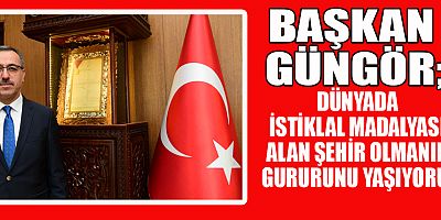 ECDADIMIZIN ZAFERİ İSTİKLAL MADALYASI İLE TAÇLANMIŞTIR