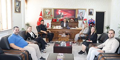 ECZACILAR ODASI BAŞKANI EBRU KAYA, ANDIRIN’DA ZİYARETLERDE BULUNDU
