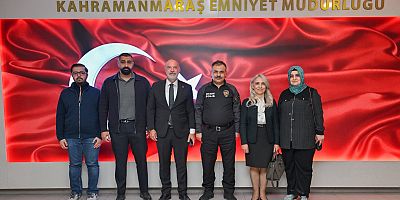 ECZACILAR ODASI BAŞKANI EBRU KAYA’DAN EMNİYET MÜDÜRÜ BEYTİ KALAYCI’YA HAYIRLI OLSUN ZİYARETİ