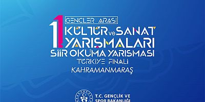 EDEBİYATIN BAŞKENTİ KAHRAMANMARAŞ, TÜRKİYE FİNALİ’NE EV SAHİPLİĞİ YAPACAK